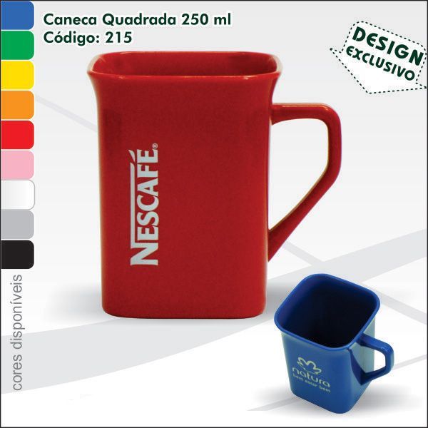 Caneca Quadrada